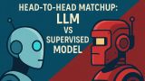 Can a Tiny LLM Beat A Supervised Model?