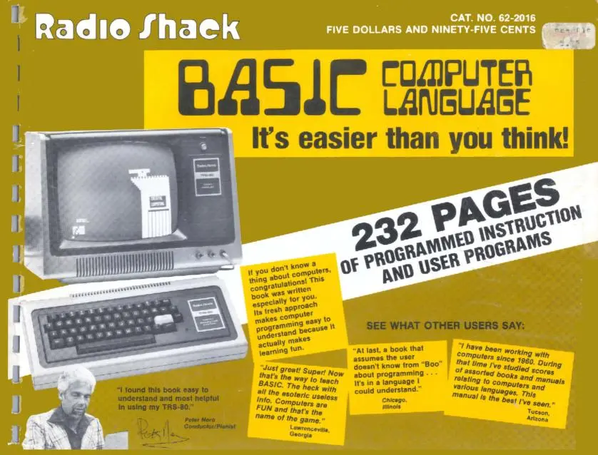 TRS-80 Basic Programming Guide