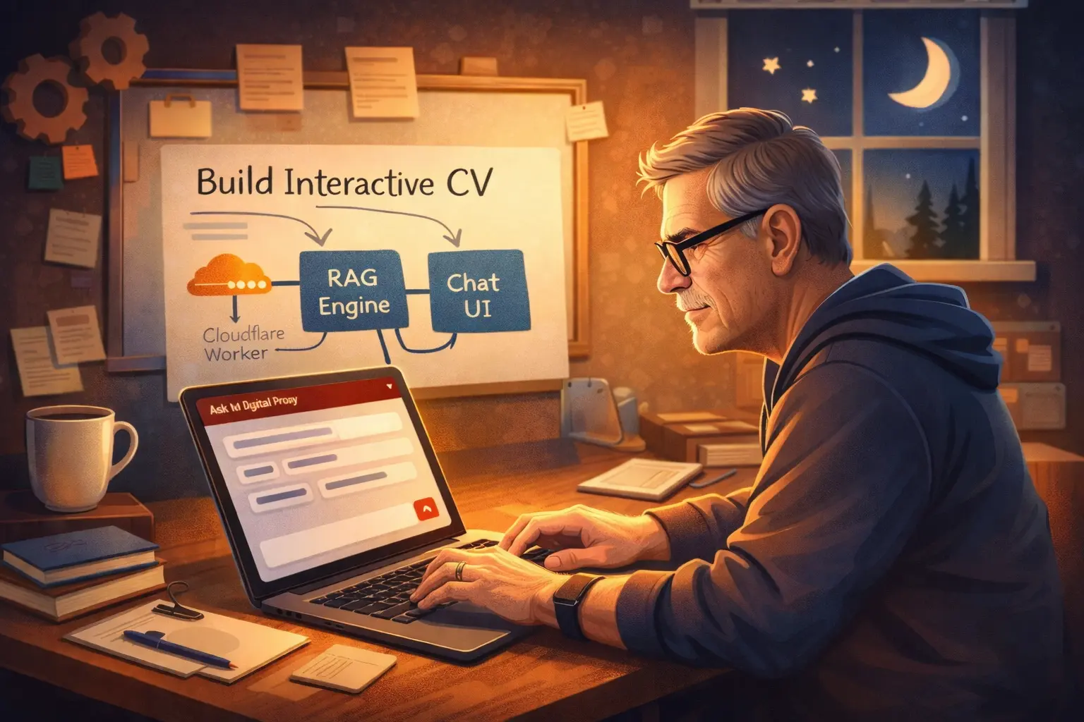 Cover image for I Built an Interactive CV